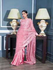 Peach Stone Saree