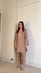 Kashmiri Pink coord set