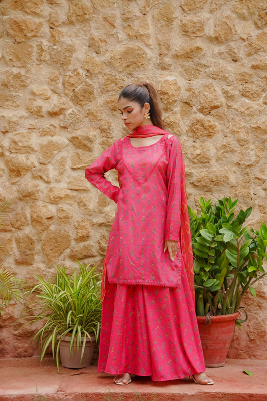 Pink Printed Premium