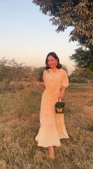 Sunshine Floral Long Dress