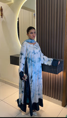 Zinc tie dye kaftaan - 2piece