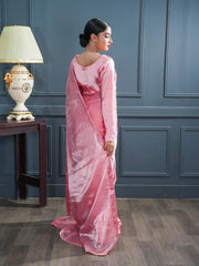 Peach Stone Saree