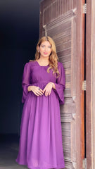 Plum Long Dress