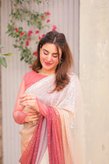 Ombre Sequence Saree