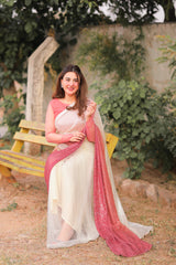 Ombre Sequence Saree